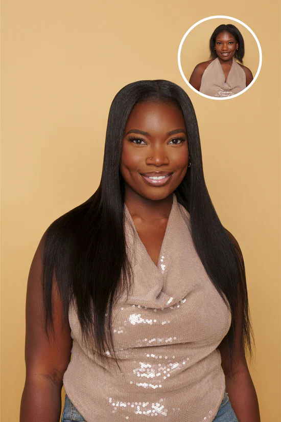 Light Yaki U-park wig